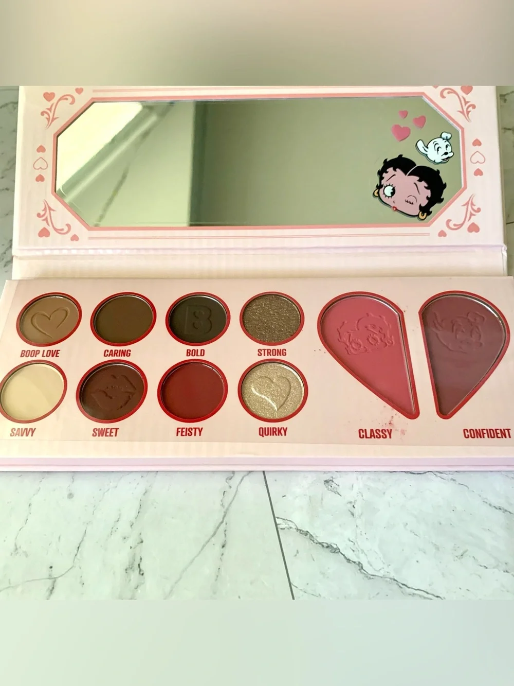 NEW Beauty Creations Betty Boop Unafraid To Be Me Shadow & Face Palette